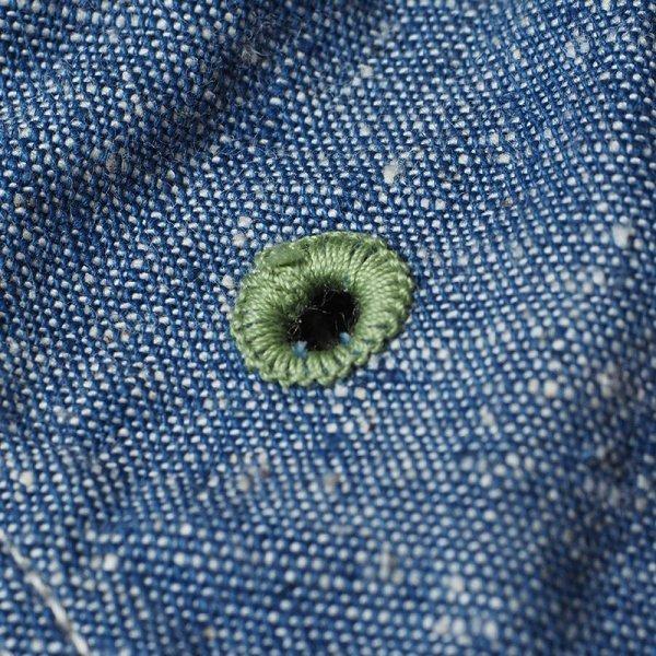 WAREHOUSE（ウエアハウス） 3040 VENTILATION TRIPLE STITCH CHAMBRAY