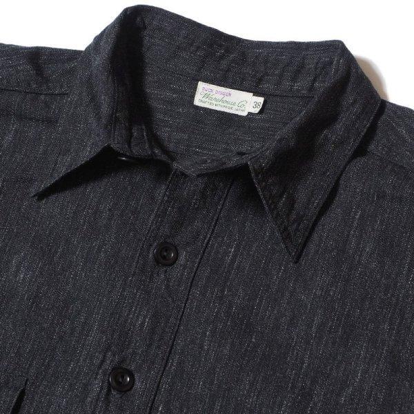 WAREHOUSE（ウエアハウス） 撚り杢シャンブレーシャツ 3041 TWISTED