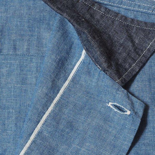 WAREHOUSE ウエアハウス シャンブレーシャツ 3042 USN 2TONE