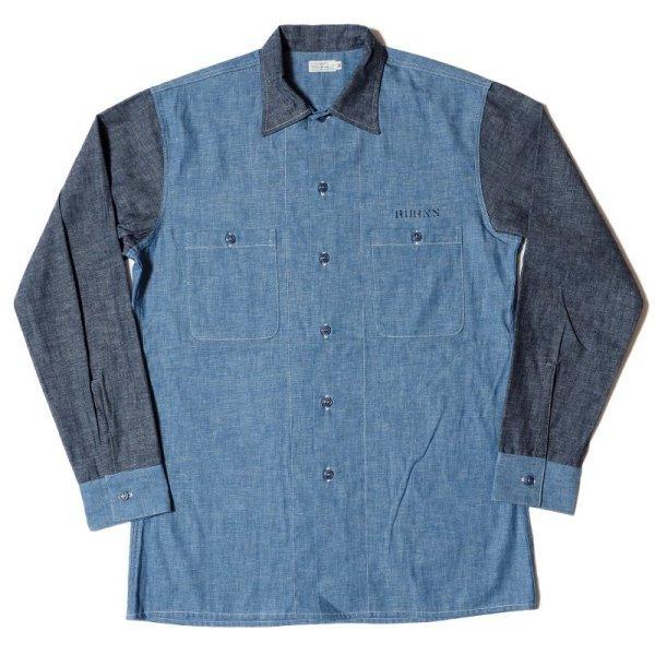 ウエアハウス シャンブレーシャツ 3042 USN 2TONE CHAMBRAY SHIRTS 