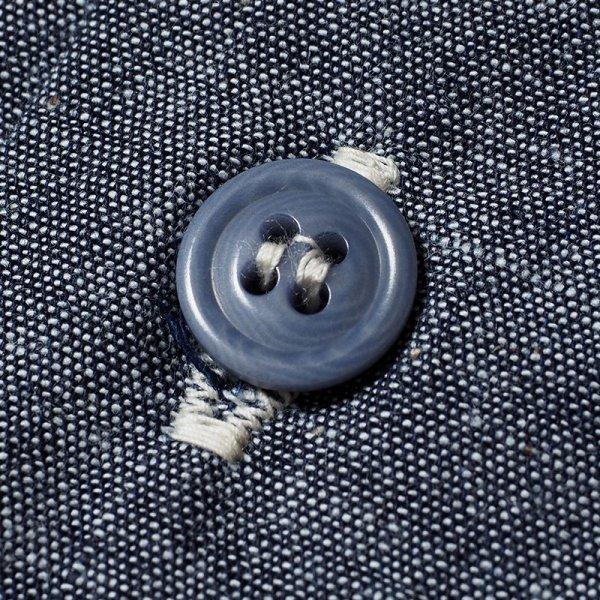希少ウエアハウス USN 2TONE CHAMBRAY SHIRTS 3042 予約商品]ウエアハウス シャンブレーシャツ 3042 USN 2TONE