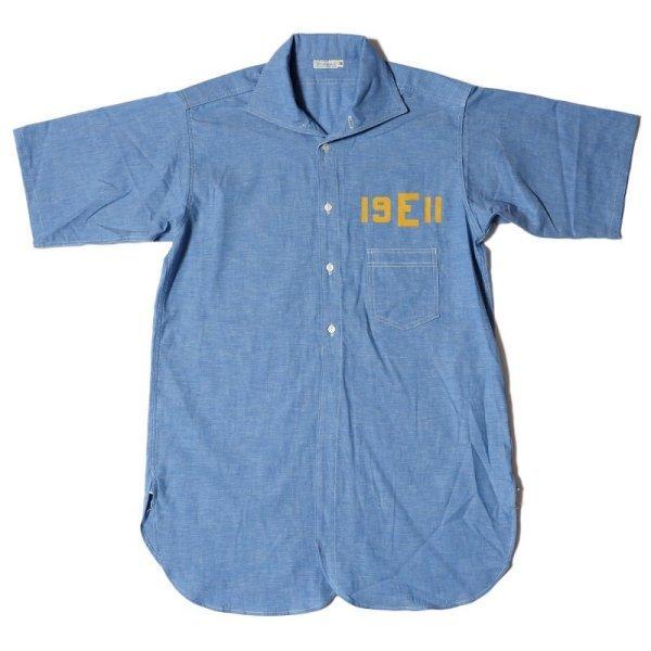 WAREHOUSE（ウエアハウス） シャンブレーシャツ 3043 S/S OPEN COLLAR