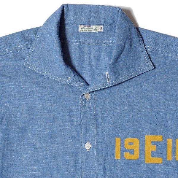 WAREHOUSE（ウエアハウス） シャンブレーシャツ 3043 S/S OPEN COLLAR