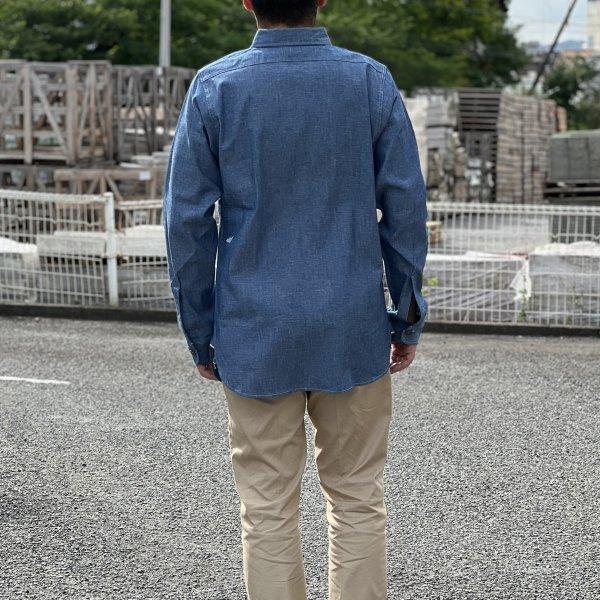 WAREHOUSE（ウエアハウス） 3044 USN CHAMBRAY SHIRTS 無地