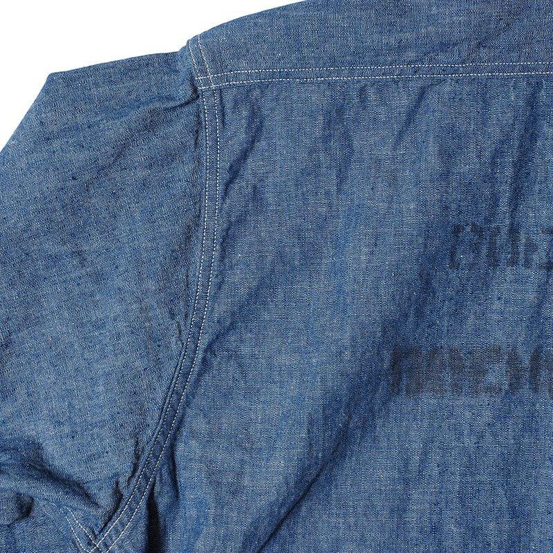 WAREHOUSE [予約商品]ウエアハウス 3044 USN CHAMBRAY SHIRTS