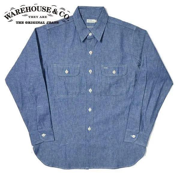 WAREHOUSE（ウエアハウス） 3048 BIG YANK TYPE CHAMBRAY SHIRTS