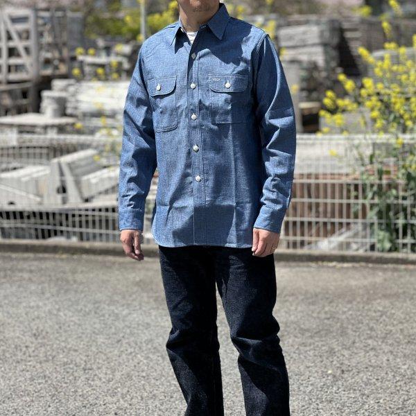 ウエアハウス 3048 BIG YANK TYPE CHAMBRAY SHIRTS シャンブレー ワークシャツ WAREHOUSE 2024年春夏新作｜celluloid｜11