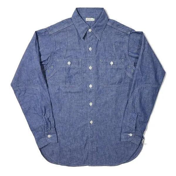 WAREHOUSE（ウエアハウス） 3064 VENTILATION TRIPLE STITCH CHAMBRAY