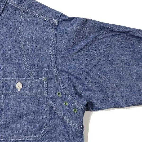 WAREHOUSE（ウエアハウス） 3064 VENTILATION TRIPLE STITCH CHAMBRAY
