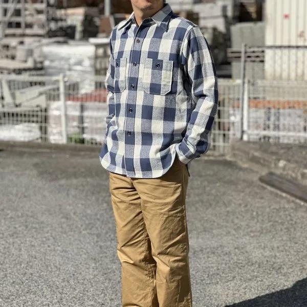 WAREHOUSE ウエアハウス 3104 A柄 FLANNEL SHIRTS フランネルシャツ