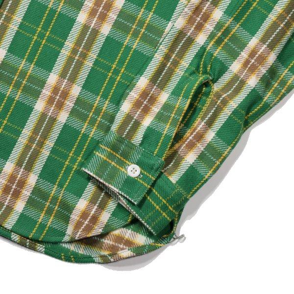 WAREHOUSE ウエアハウス 3104 C柄 グリーン FLANNEL SHIRTS