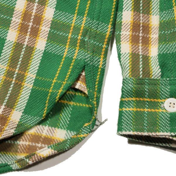 WAREHOUSE ウエアハウス 3104 C柄 グリーン FLANNEL SHIRTS
