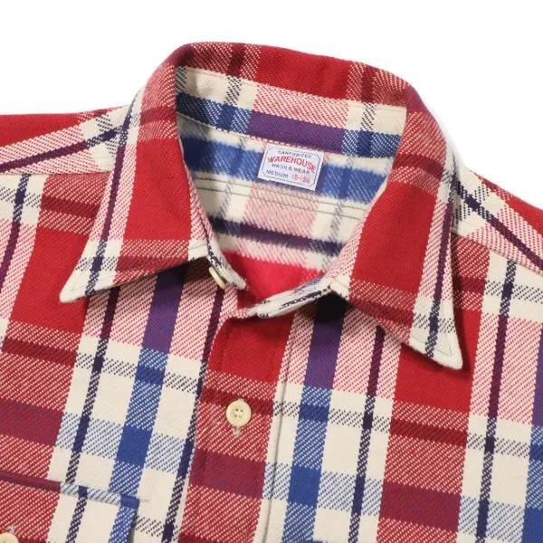 WAREHOUSE（ウエアハウス） 3104 D柄 FLANNEL SHIRTS フランネルシャツ