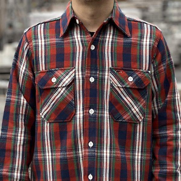 WAREHOUSE（ウエアハウス） 3104 D柄 FLANNEL SHIRTS ONE WASH