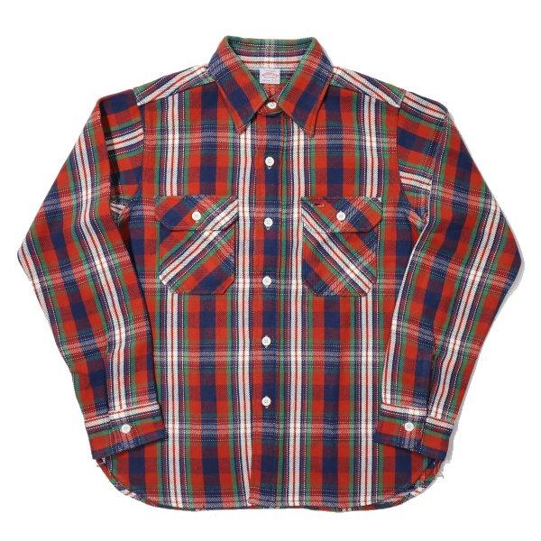 WAREHOUSE（ウエアハウス） 3104 D柄 FLANNEL SHIRTS ONE WASH