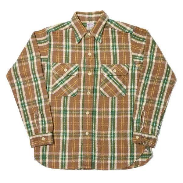WAREHOUSE（ウエアハウス） 3104 F柄 FLANNEL SHIRTS ONE WASH