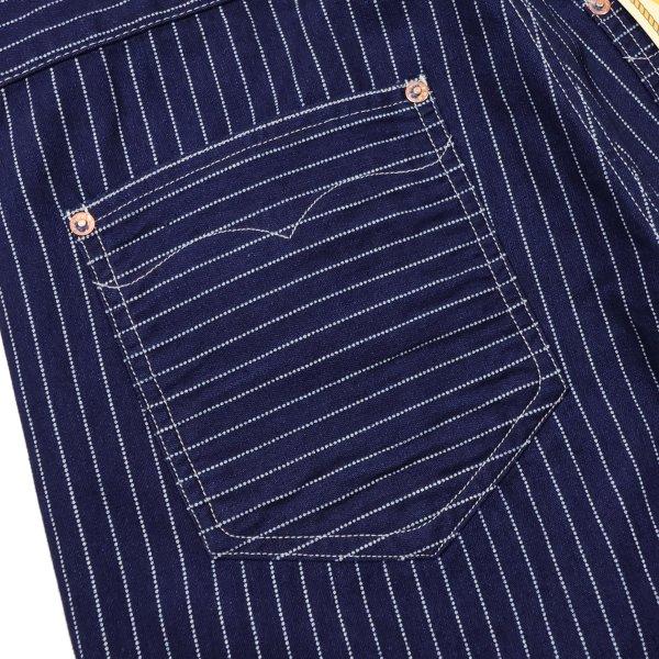 フェローズ 333WP-W 1930s インディゴウォバッシュストライプ ワークパンツ PHERROW'S 定番商品 | Pherrow's | 07