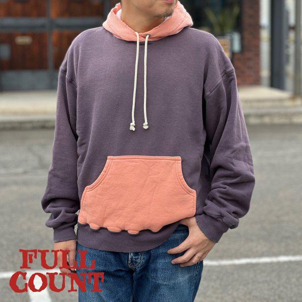 フルカウント 3770-1 Double Face Sweat Hoodie FULLCOUNT（フルカウント） 3770-1 FADING DOUBLE FACE SWEAT HOODIE