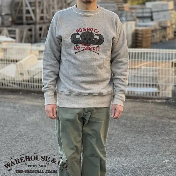WAREHOUSE ウエアハウス Lot 401 HQ & CO セットインスウェット WAREHOUSE ウエアハウス Lot 401 HQ & CO セットインスウェット