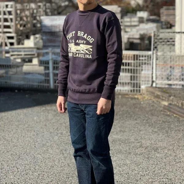 WAREHOUSEウエアハウス スウェット 403 スカル ウエアハウス 403 ST.CHARLES フリーダムスリーブ スウェット スエット