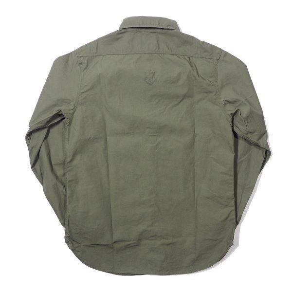 FULLCOUNT（フルカウント） USN コットンポプリンシャツ 長袖 U.S.NAVY