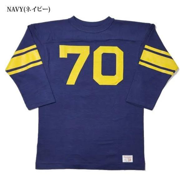 WAREHOUSE Lot 4063 7分袖フットボールT NO.70 WAREHOUSE（ウエアハウス） Lot 4063 NO.70 7分袖フットボールTシャツ