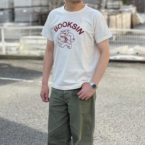 WAREHOUSE（ウエアハウス） ネコポス送料200円 4064 BOOKSIN Tシャツ