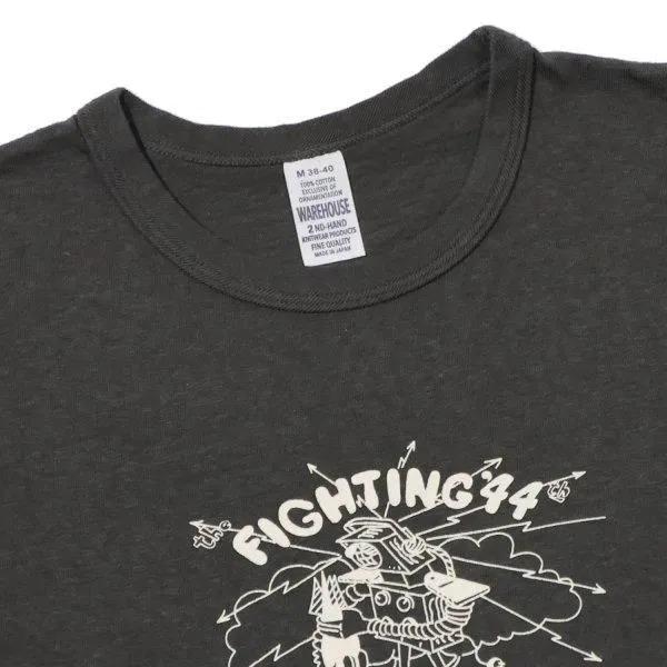 WAREHOUSE ネコポス送料200円 ウエアハウス 4064 FIGHTING '44 T