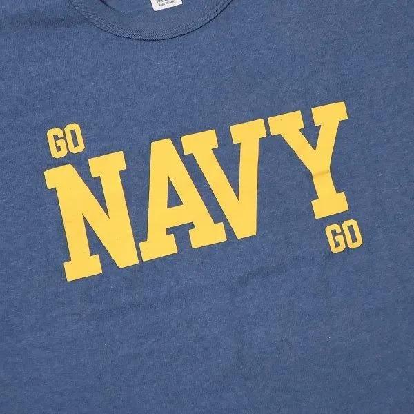 WAREHOUSE（ウエアハウス） ネコポス送料200円 4064 GO NAVY Tシャツ