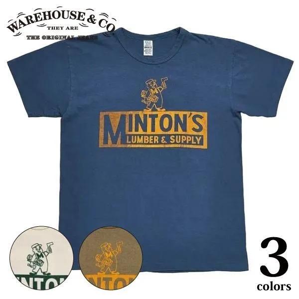 ネコポス送料200円 ウエアハウス 4064 MINTON'S Tシャツ セコハン セカンドハンド 2ND-HAND WAREHOUSE 2026年新作 | WAREHOUSE
