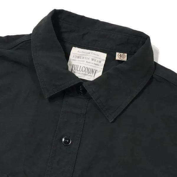 数量限定 フルカウント 4091L 20'S BLACK COTTON LINEN FARMERS SHIRT ブラックコットンリネン ファーマーズシャツ FULLCOUNT 2026年新作 | FULLCOUNT | 03