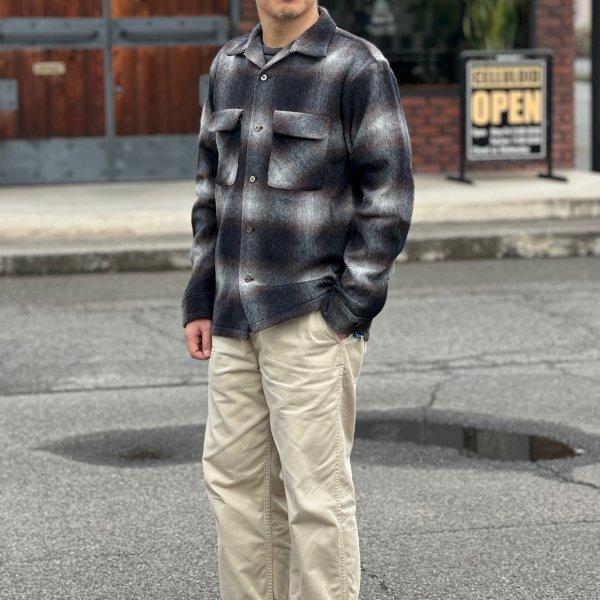 フルカウント 4102 WOOL ALPACA SHAGGY CHECK OPEN COLLAR SHIRT ウールアルパカ オープンカラーシャツ FULLCOUNT 2026年新作 | FULLCOUNT | 15