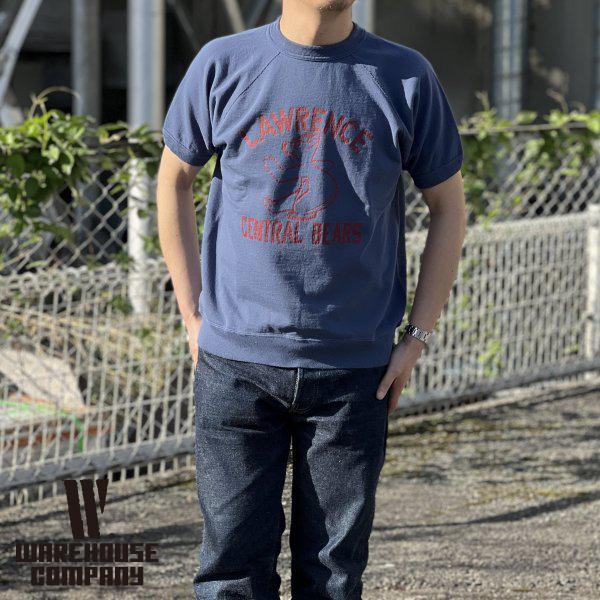 ウエアハウス 4104 半袖SW CENTRAL BEARS セコハン 半袖