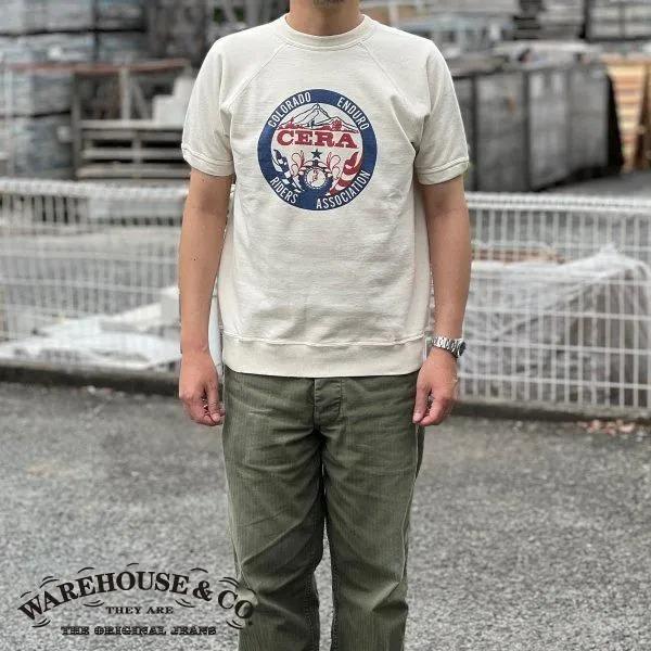 WAREHOUSE（ウエアハウス） 4104 半袖SW CERA セコハン 半袖スウェット