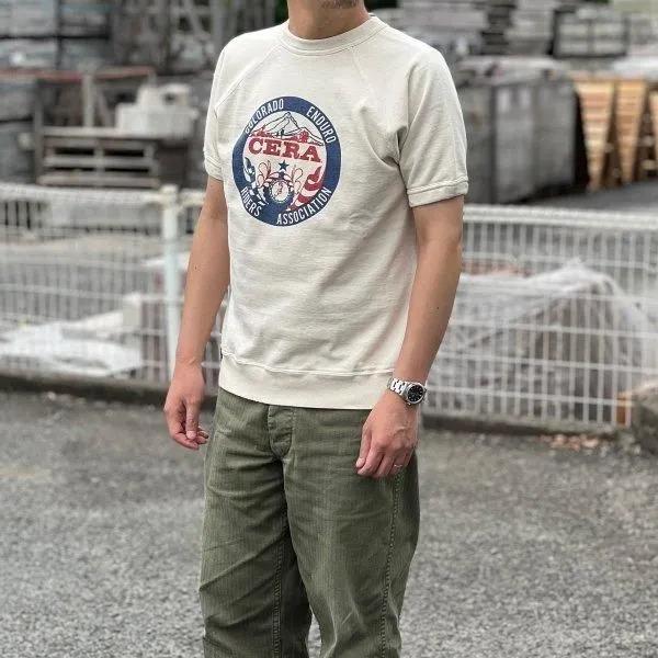 WAREHOUSE（ウエアハウス） 4104 半袖SW CERA セコハン 半袖スウェット