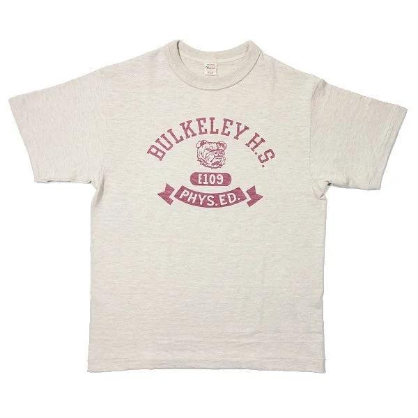 ネコポス送料200円]ウエアハウス 4601 BULKELEY プリントTシャツ