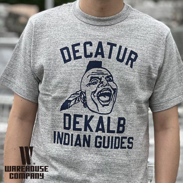 ウエアハウス インディアン　Ｔシャツ Ｌ WAREHOUSE（ウエアハウス） [ネコポス送料200円]ウエアハウス Lot 4601