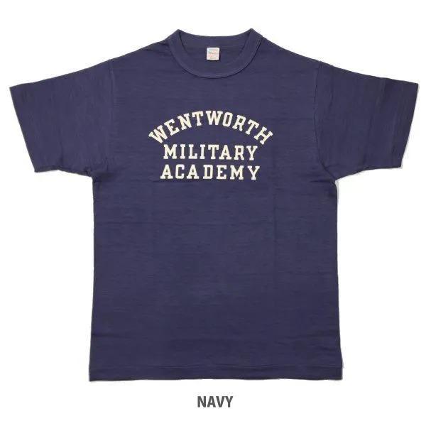新品 ウエアハウス 4601 MILITARY ACADEMY Tシャツ L WAREHOUSE（ウエアハウス） ネコポス送料200円 4601 MILITARY ACADEMY