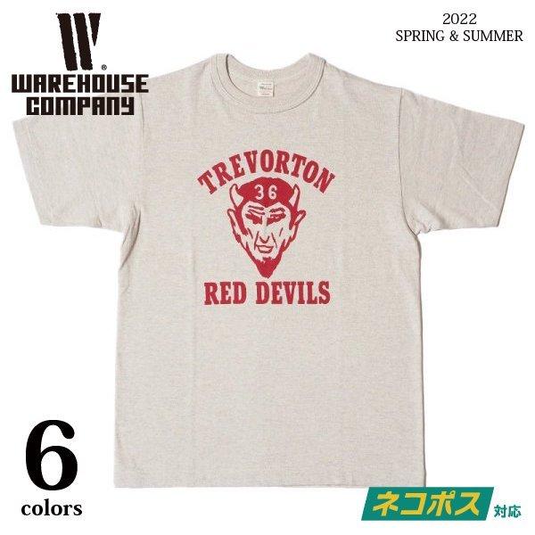 WAREHOUSE（ウエアハウス） [ネコポス送料200円]ウエアハウス 4601 Tシャツ RED DEVILS WAREHOUSE ...