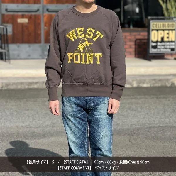 WAREHOUSE（ウエアハウス） 461 WEST POINT スウェット スエット