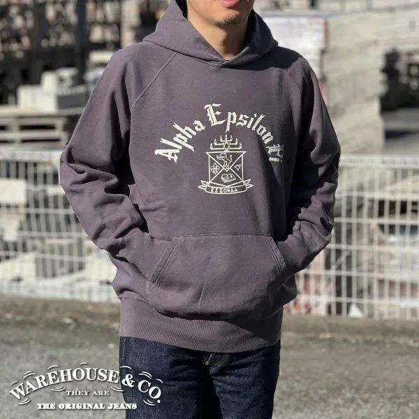 WAREHOUSE（ウエアハウス） 462 ALPHA EPSILON PI スウェットパーカー