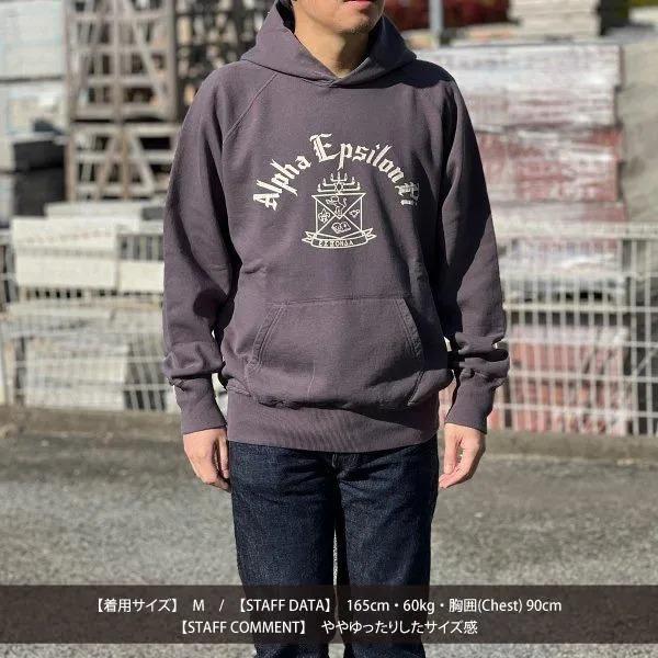 WAREHOUSE（ウエアハウス） 462 ALPHA EPSILON PI スウェットパーカー