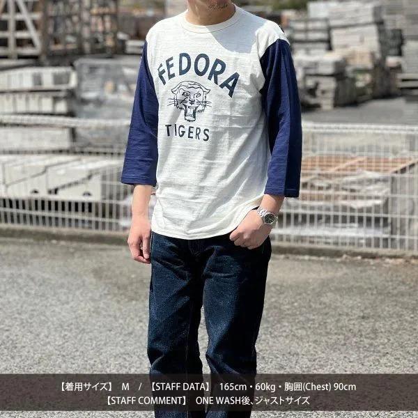 WAREHOUSE（ウエアハウス） ネコポス送料200円 Lot 4800 FEDORA 7分袖