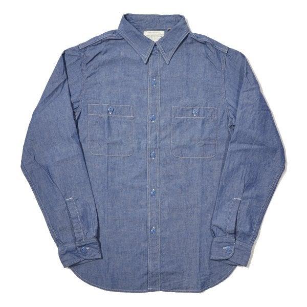 FULLCOUNT フルカウント 4810 CHAMBRAY SHIRT 長袖 ベーシック 