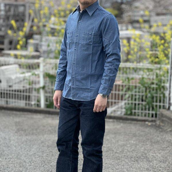 FULLCOUNT（フルカウント） 4810 CHAMBRAY SHIRT 長袖 ベーシック