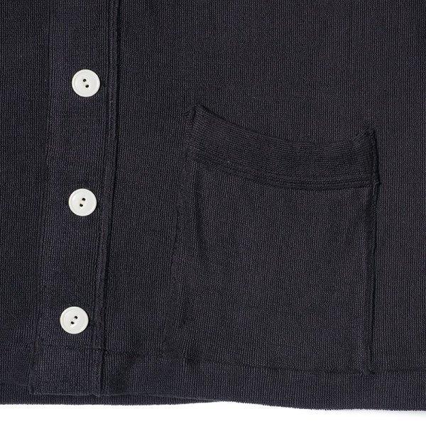 ウエアハウス　lot488 パイルカーディガン WAREHOUSE ウエアハウス Lot 488 無地 カーディガン コンパクト