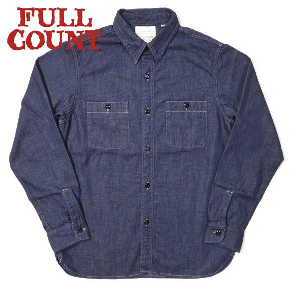 FULLCOUNT（フルカウント） 4890 DENIM WORK SHIRTS 8ozデニムワーク