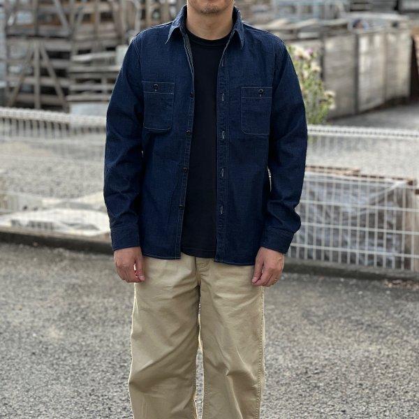 FULLCOUNT（フルカウント） 4890 DENIM WORK SHIRTS 8ozデニムワーク