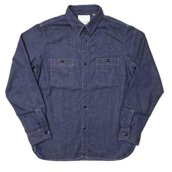 FULLCOUNT（フルカウント） 4890 DENIM WORK SHIRTS 8ozデニムワーク
