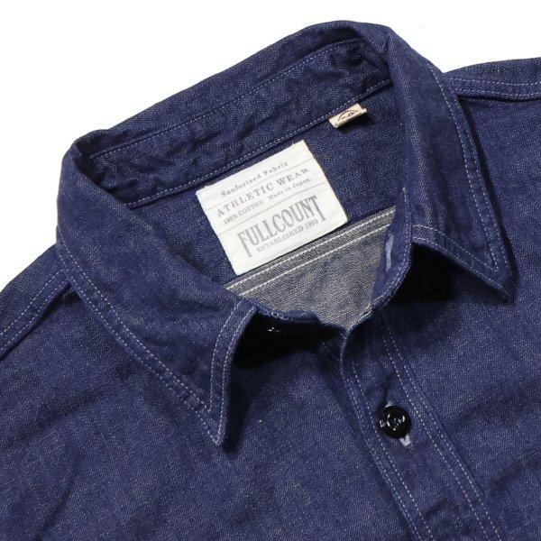 FULLCOUNT（フルカウント） 4890 DENIM WORK SHIRTS 8ozデニムワーク